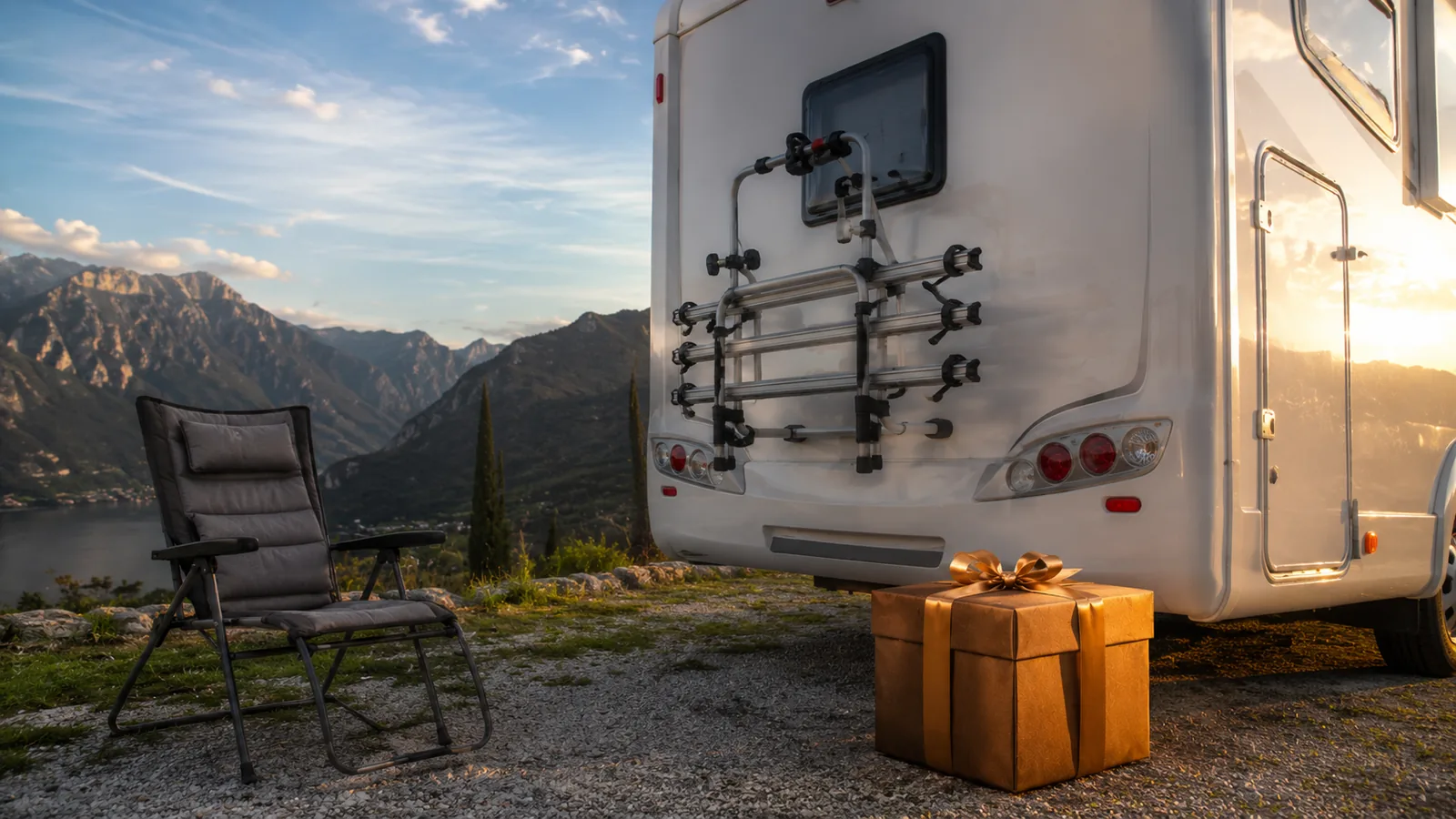 Dárky pro tátu cestovatele - karavan, zážitky
