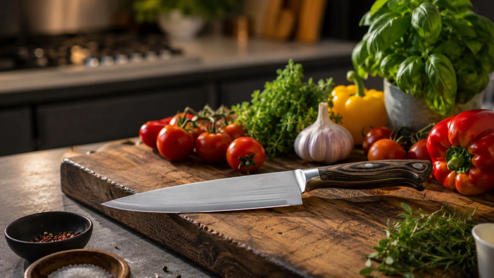 Kuchyňské nože pro chlapy 2026: šéfkuchařský, santoku a japonská ocel
