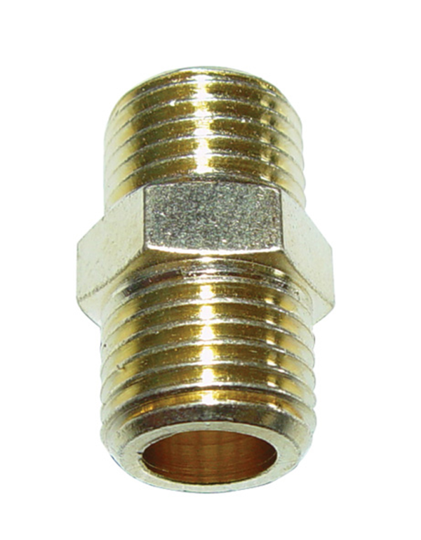 GÜDE Dvojitá vsuvka 1/4“ vnější - 1/4“ vnější závit (2 ks) 41030