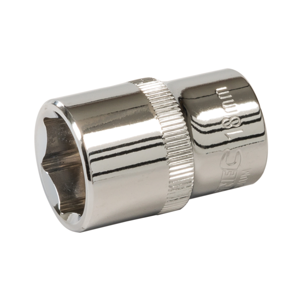 Nástrčný klíč 18 mm 1/2" HEX krátký Silverline 425716