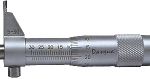 Dasqua Dutinový mikrometr 5 – 30 mm 4911-8105