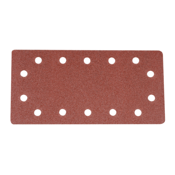 Brusný arch děrovaný SZ 115 × 230 mm P80 10 ks Silverline 457004