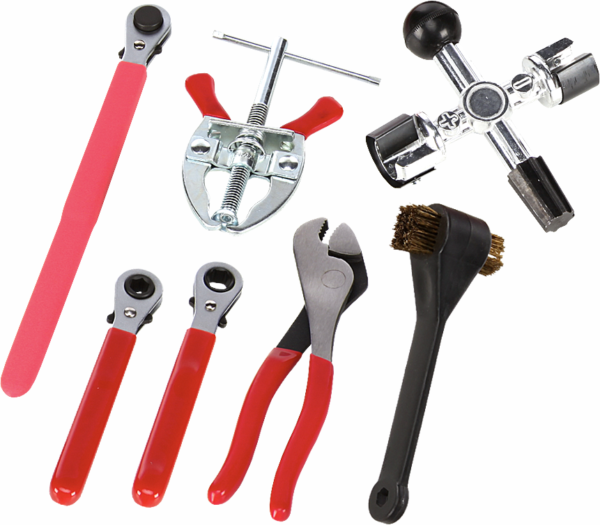 Souprava pro servis akumulátorů 046-523