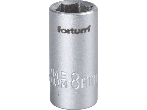 Fortum Hlavice nástrčná 1/4", 8 mm, L 25 mm 4701408