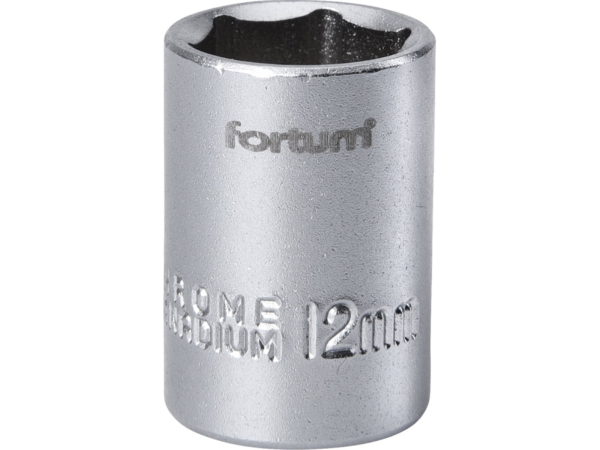 Fortum Hlavice nástrčná 1/4", 12 mm, L 25 mm 4701412