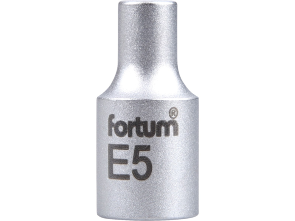 Fortum Hlavice nástrčná vnitřní TORX 1/4", E 5, L 25 mm 4701705