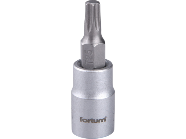 Fortum Hlavice zástrčná 1/4" hrot torx, t 25, l 37 mm 4701723