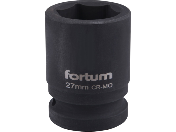 Fortum Hlavice nástrčná rázová 3/4", 27 mm, L 52 mm 4703027