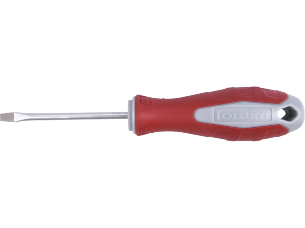 Fortum Šroubovák plochý, ( - ) 4 × 75 mm, S2 4740104