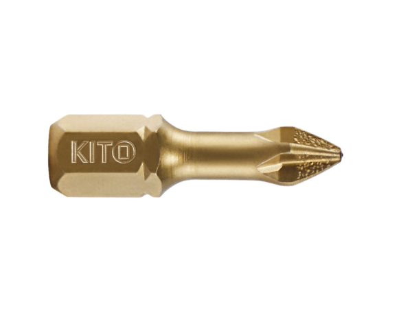 KITO Hrot, PH 0 × 25 mm, S2/TiN 4820100