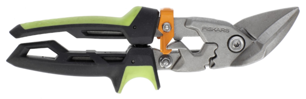 Nůžky FISKARS POWERGEAR na plech offsetové pravé 1027210 10288