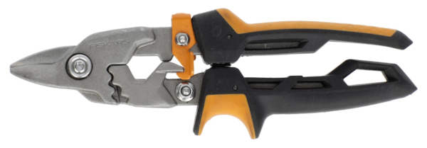 Nůžky FISKARS POWERGEAR na plech kroucené ostří 1027212 10290