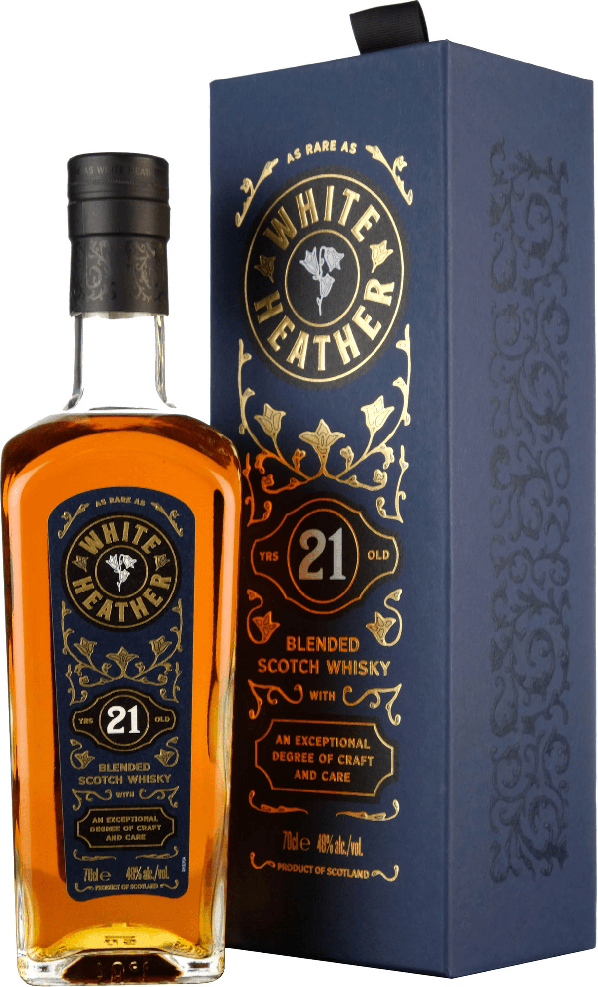 White Heather 21 letá 48% 0,7l