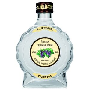 Pálenka z černého rybízu 42 % 0,2 l Rudolf Jelínek