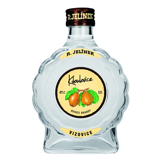 Pálenka z kdoulí 42 % 0,2l Rudolf Jelínek