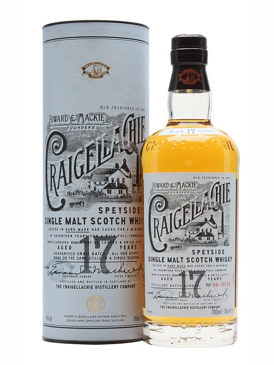 Craigellachie 17 Years Old 0,7 l 46 %