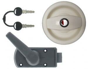 Kompletní zámek Trigano ZADI krémový, levostranný