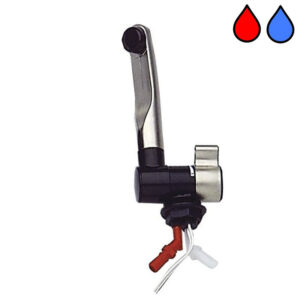 Vodovodní baterie Comet London, černá/matný chrom