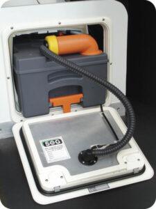 Odvětrávací sada SOG 1 Typ F pro C250 a C260 s bílou krytkou