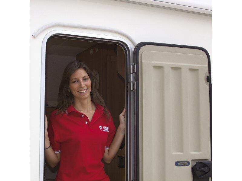 Okapový žlábek Fiamma Drip Stop orientace na stěnu 1000 cm