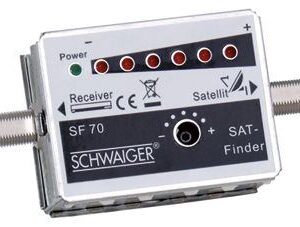 Satelitní vyhledávač Schwaiger