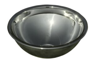 Umyvadlo Comet – kulaté, 29,5 × 12 cm, nerez