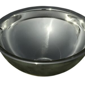 Umyvadlo Comet – kulaté, 29,5 × 12 cm, nerez