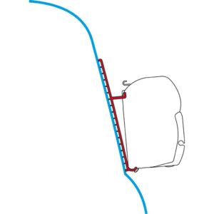 Adaptér pro laminátovou střechu na markýzy Fiamma F45