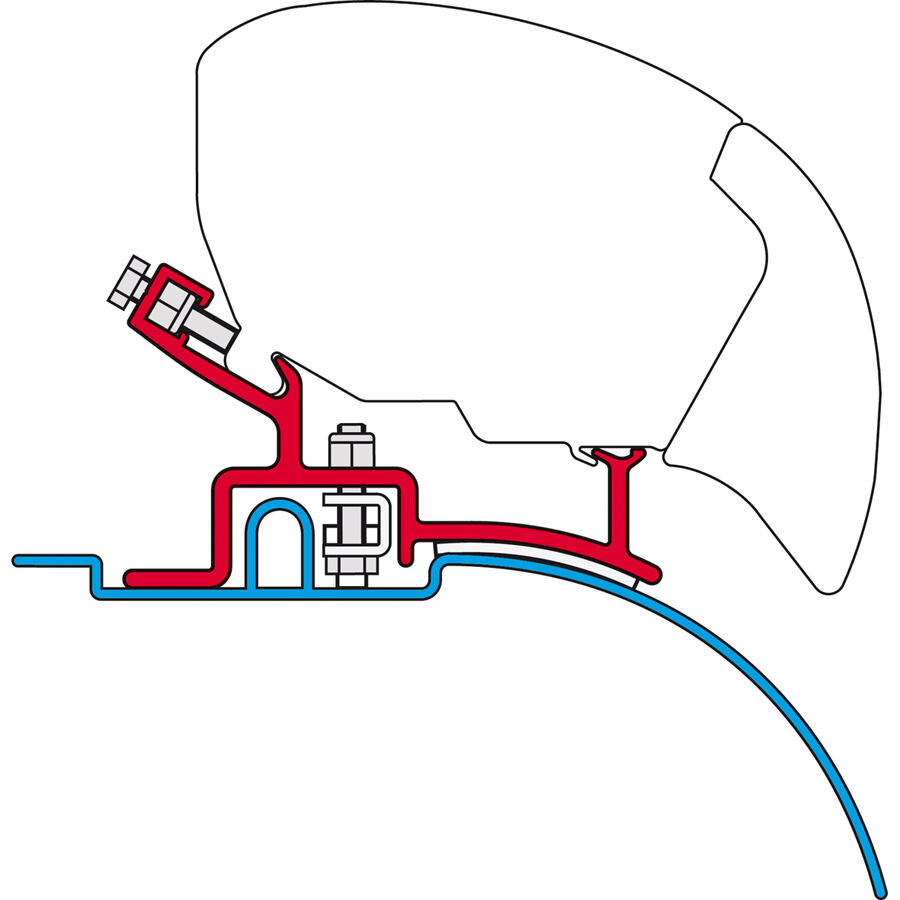 Adaptér pro Fiat Ducato na markýzy Fiamma F65/F80