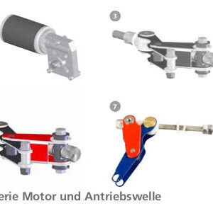 Reich Move Control – náhradní díly varianta 2. MC Comfort motor s převodovkou
