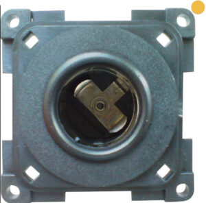 Černá Fawo zásuvka 12 V