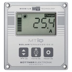 Ukazatel stavu dobíjení solárního panelu Büttner Solar III, šedý