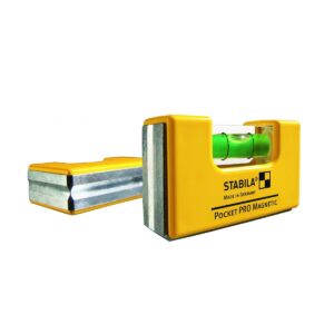 Malá kapesní vodováha s magnetem Stabila