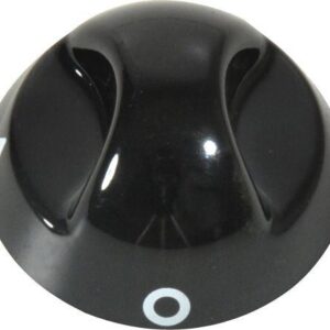 Černý ovládací knoflík pro varné desky Thetford Triangle Basic Line, 3 kusy