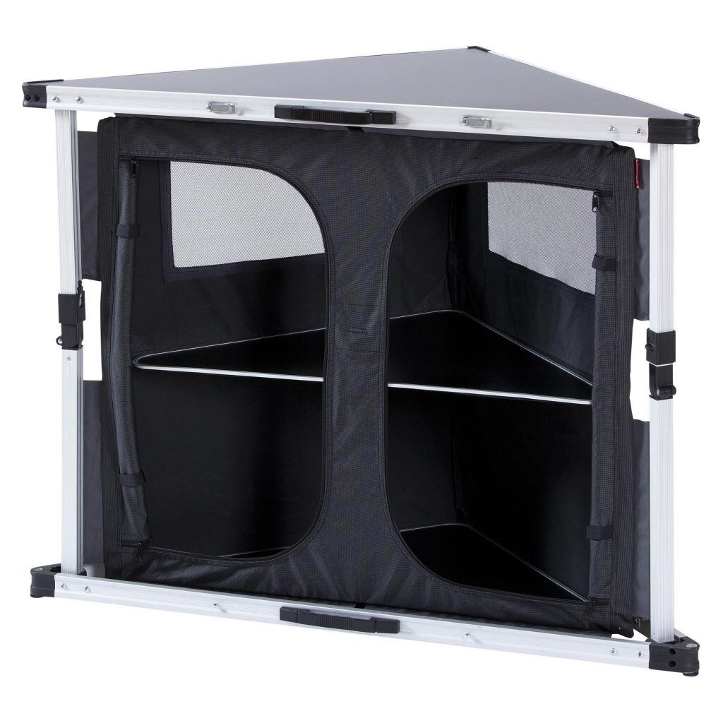 Rohová kempingová skříň Isabella