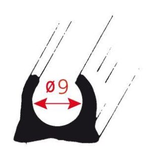 Kedrová lišta Hüttenbrauck – úzká 5 m