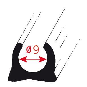 Kedrová lišta Hüttenbrauck – úzká 5 m