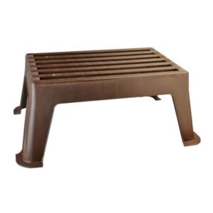 Schůdek ke karavanu Frankana – hnědý