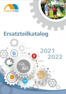 Katalog náhradních dílů Frankana Freiko – němčina, 342 stran