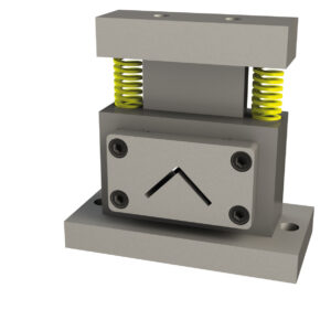 Metallkraft® Děrovací nástroj pro stříhání L-profilů oceli max. 35 x 35 x 3 mm