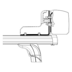 Adaptér pro příčníky na markýzy Thule 3200