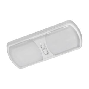 Stropní LED světlo Modern, bílé, dvojité se spínačem