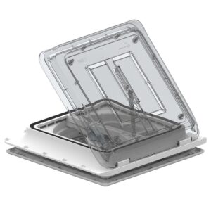 Střešní ventilátor Fiamma Turbo Vent Premium, transparentní