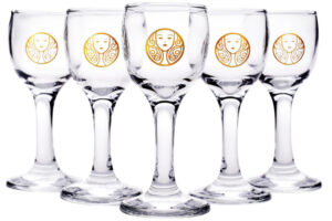 Poděbradská samička skleničky x6 | Destilerka.cz