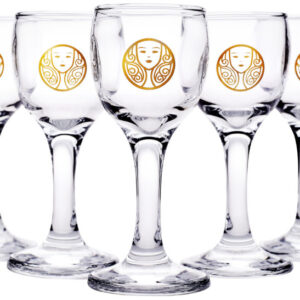 Poděbradská samička skleničky x6 | Destilerka.cz