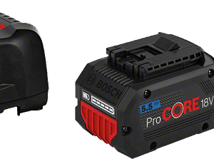 BOSCH 2 x ProCORE18V 5.5Ah + GAL 1880 CV 1600A0214C