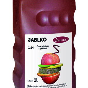 DRANA Jablečný ovocný sirup 50% 1L
