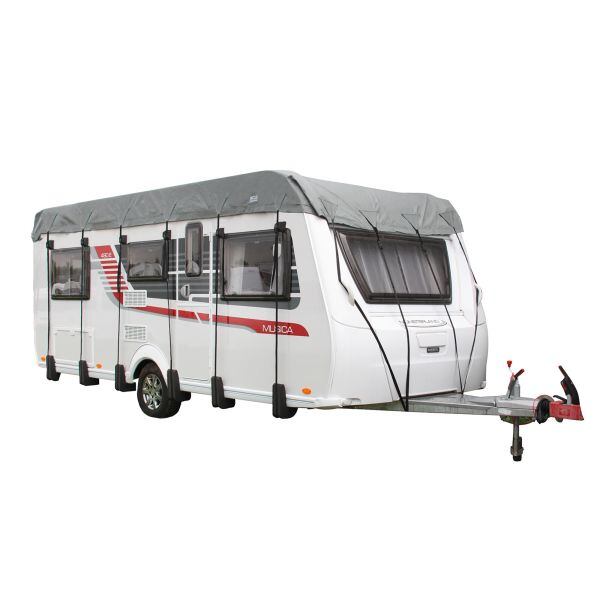 Ochranná střešní plachta pro karavan Hindermann Wintertime rozměry (d × š) 800 × 300 cm