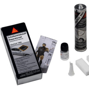 Sada lepidla a čističe Sika pro výměnu čelního autoskla