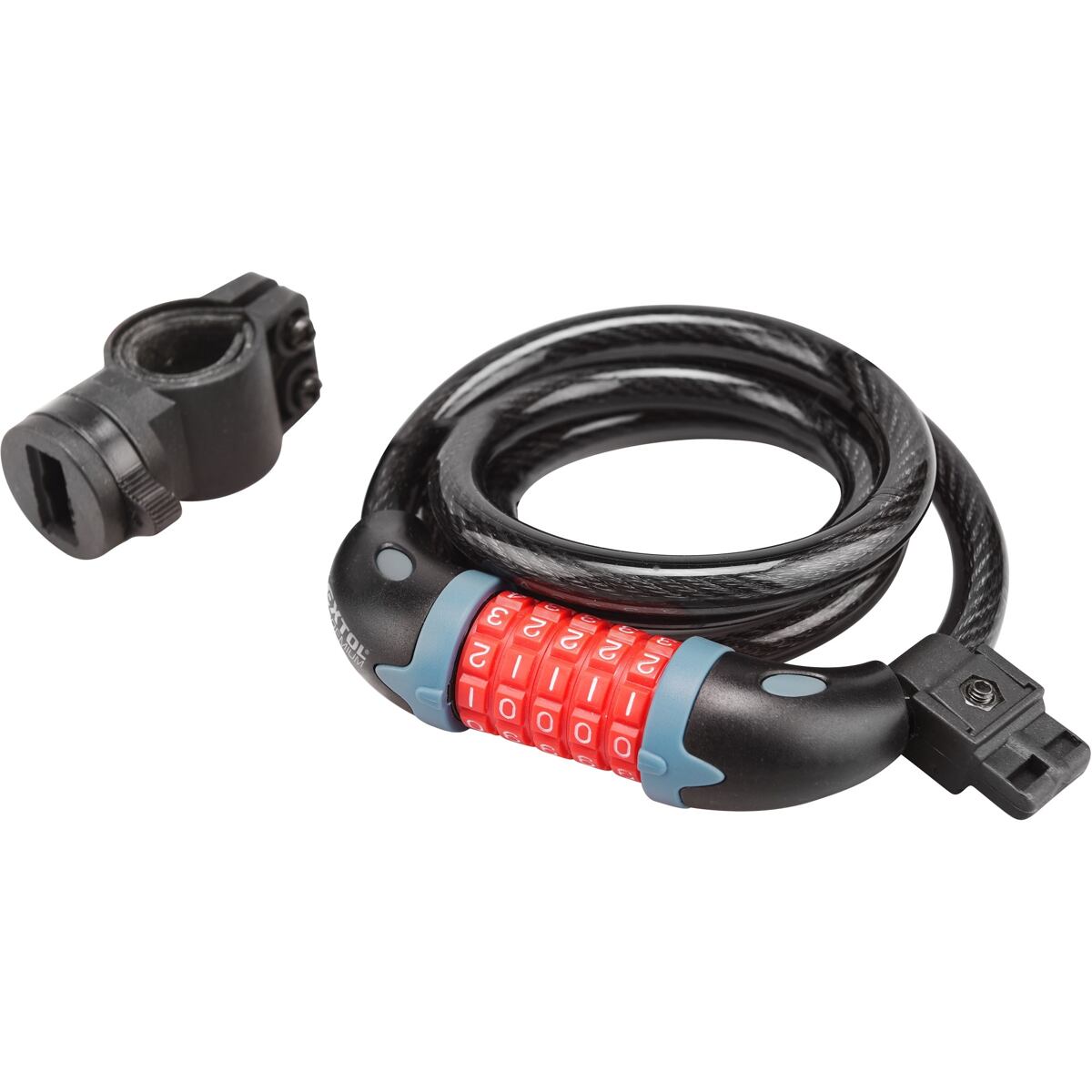 Zámek na kolo Extol s kódovým zámkem